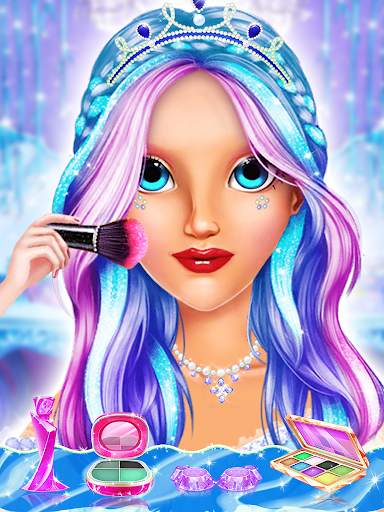 Ice Queen Makeup: Ice Princess Salon screenshot 3