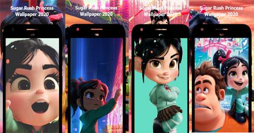 Sugar Rush Princess Vanellope HD Wallpaper screenshot 1