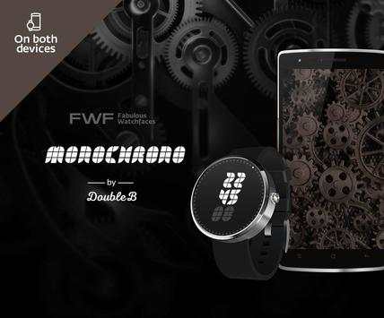 MonoChrono Watch Face FWF screenshot 3