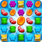 🍫 Candy Match 3 Jelly Farm Christmas Blast FREE🍫 logo
