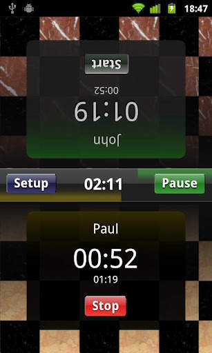 Chess Clock Lite screenshot 1