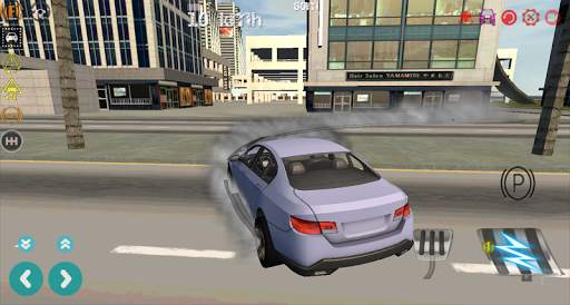 Retro Car Driving Simulator 3D screenshot 2