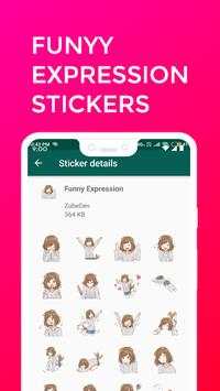 Cute & Funny Girls Sticker screenshot 15