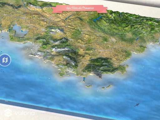 Provence Wines AR - augmented reality map screenshot 5