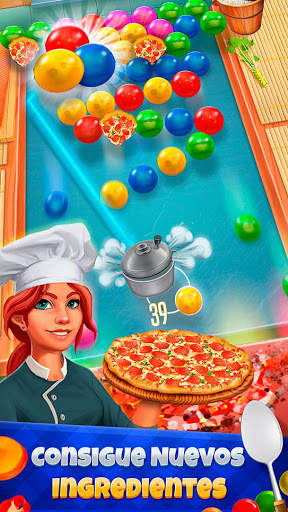 Bubble Chef: Juegos de bolas, burbujas y cocina screenshot 2