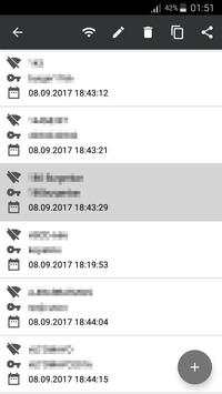 WiFi Password Manager screenshot 2