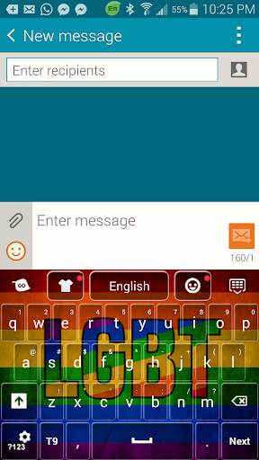 LGBT Keyboard स्क्रीनशॉट 1