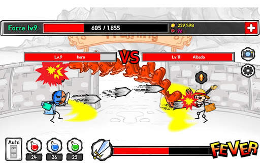 StickMan Hero TAP TAP -VIP- screenshot 15