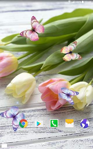 Tulips Live Wallpaper screenshot 7