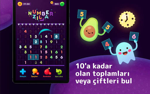 Numberzilla - Bulmaca oyunları screenshot 8