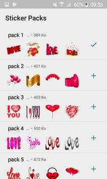 Love stickers for whatsapp _ WAStickerApps screenshot 1