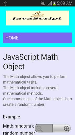 JavaScript-W3school Offline screenshot 2
