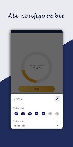 Overtime - Overtime tracking app 3 تصوير الشاشة
