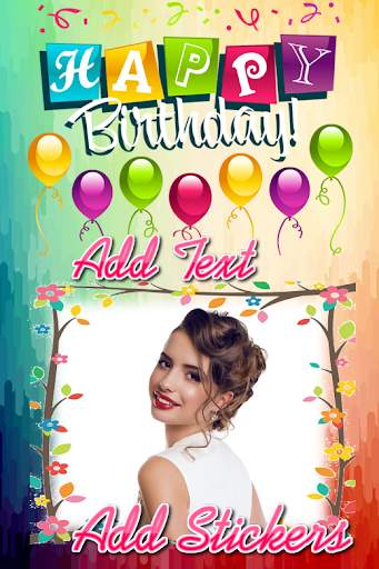 Happy Birthday Frames Birthday Photo Frame 4 تصوير الشاشة