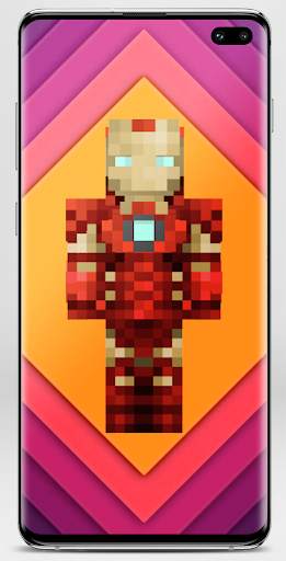 İron Man Skin for Minecraft screenshot 1