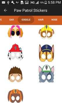 Sticker pics for Paw Patrol скриншот 5