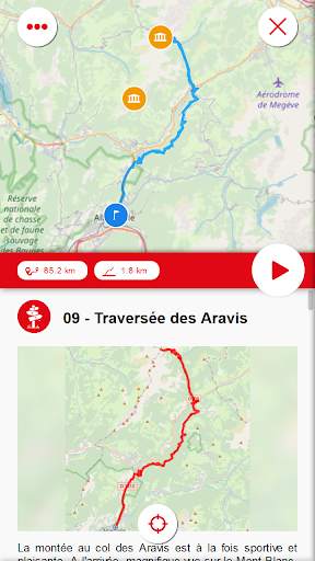 Cycling Savoie Mont Blanc screenshot 4