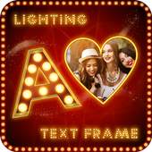 Lighting Text Photo Frames 1.0