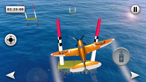 Flying Jet Airplane Stunt Racing screenshot 2