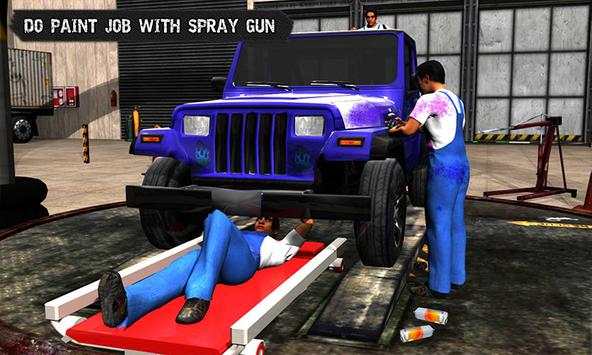 Rakasa Truk Toko Perbaikan 3D screenshot 3