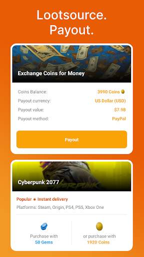 Lootsource - Earn Real Money स्क्रीनशॉट 1