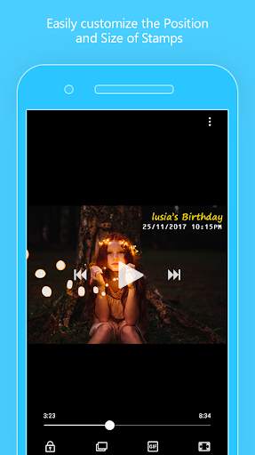 Video stamp: GPS, Timestamp, Logo video watermark screenshot 4