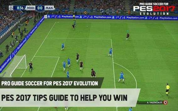 Pro Guide Soccer for PES 2017 Evolution screenshot 1