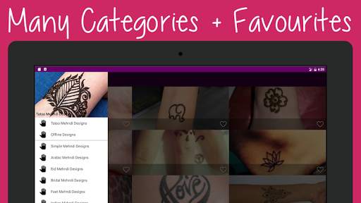 Tatoo Henna Mehndi Designs screenshot 3