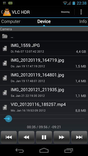 CJ VLC HD Remote (  Stream) screenshot 8