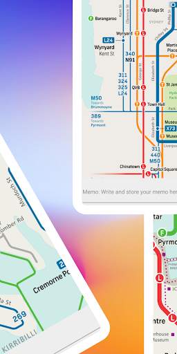 Sydney Metro, Train, Bus, Ferry Map Offline screenshot 4