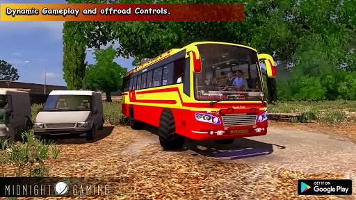 Offroad Coach Simulator : Offroad Bus Games 2021 screenshot 6