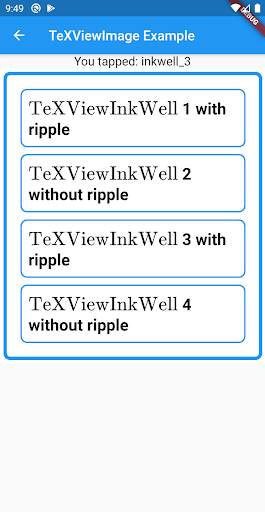 Flutter TeX (Demo App) screenshot 6