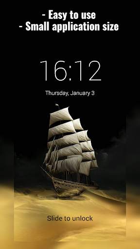 Desert Lock Screen & Wallpaper screenshot 1
