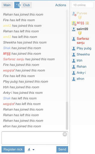 MISS chatroom - Miss Zone Android Chat Room. screenshot 2