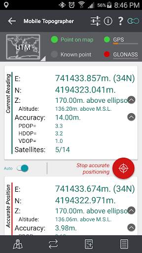 Mobile Topographer Free screenshot 4