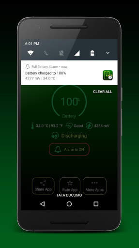 Full Battery Alarm screenshot 4