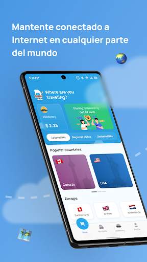eSIMo: eSIM de viaje y datos screenshot 1
