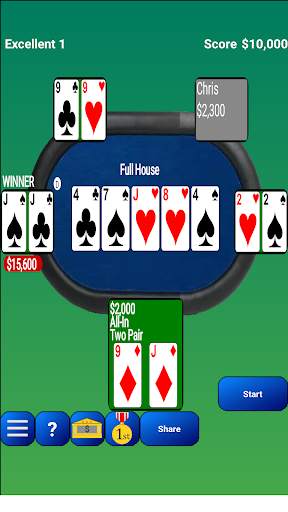 Texas Hold'em Poker screenshot 1