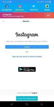 All Social Media and Social Network in one app screenshot 6