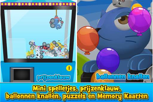Animal Cars Racespelletje screenshot 4