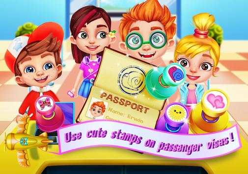 Airport Manager Happy Traveler ✈️ Airplane Crew screenshot 1