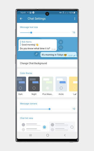 Plus Messenger : Unofficial telegram Messenger screenshot 5