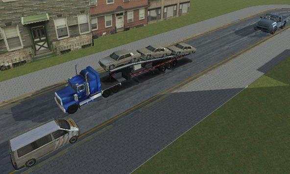 Car Transporter Truck 3D Sim screenshot 5