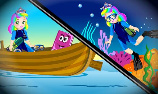 Underwater Escape - Girl Game screenshot 1