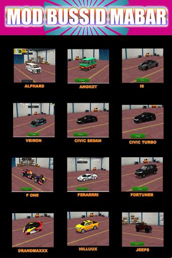MOD BUSSID FOR MABAR ( Mobil,T screenshot 2