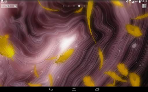 Feathers 3D live wallpaper screenshot 11