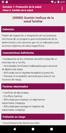 Diagnósticos de Enfermagem screenshot 4