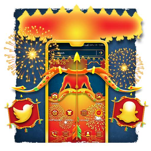 Dussehra Ravan Launcher Theme 1.2.0