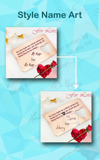 My Name Art: Text on Pictures screenshot 4