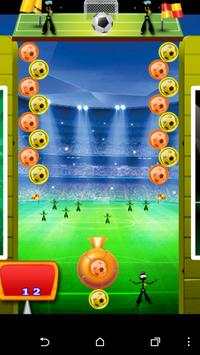 Sepak bola Stickman gelembung screenshot 8